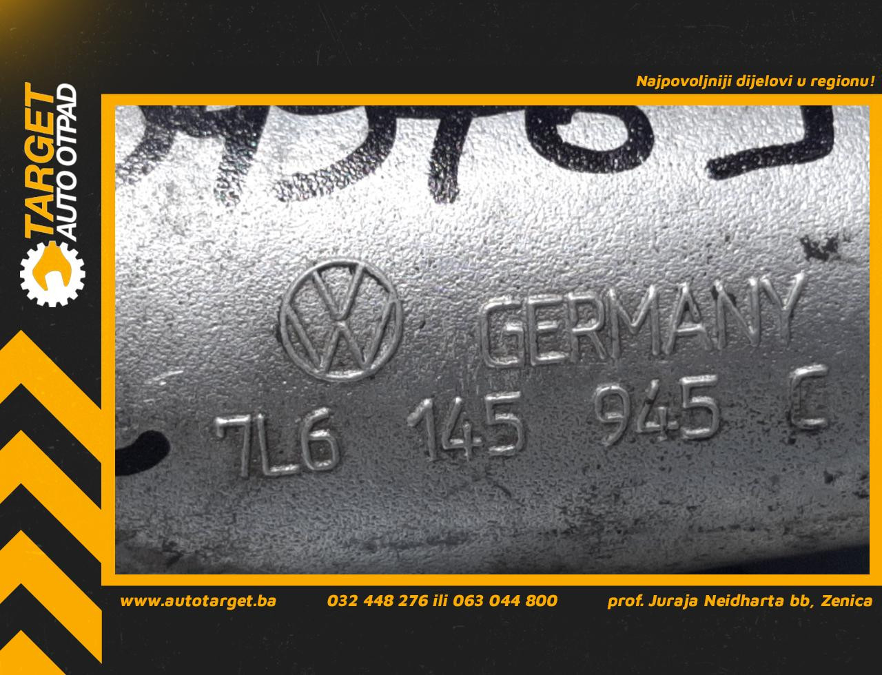 DIJELOVI CRIJEVO INTERKULERA AUDI Q7 (4L) > 06-09 7L6145945C