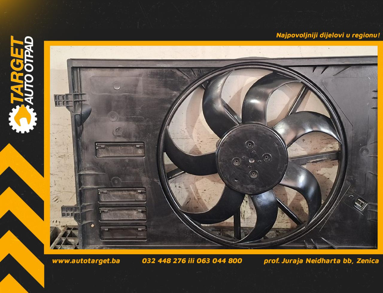 DIJELOVI VENTILATOR SKODA SUPERB > 15-19 1.6 5Q0959455BF