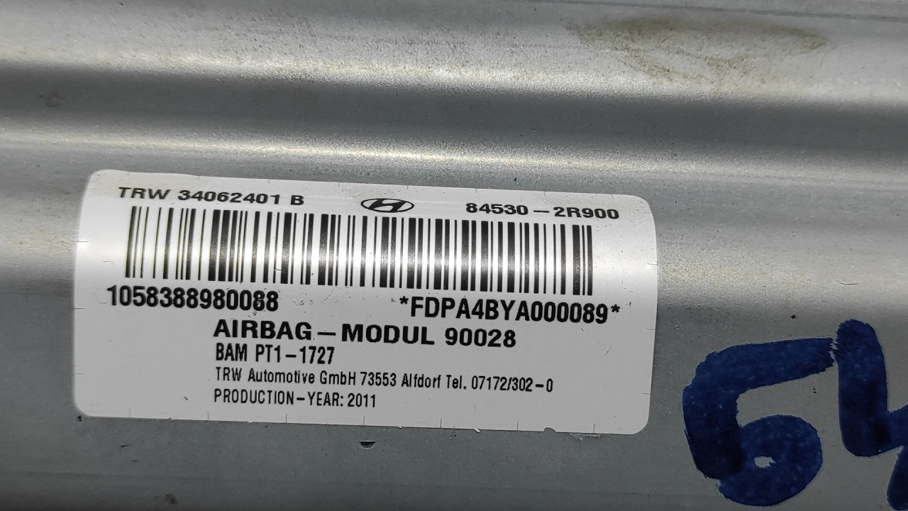 AIRBAG SUVOZACA HYUNDAI I30 > 10-12 845302R900