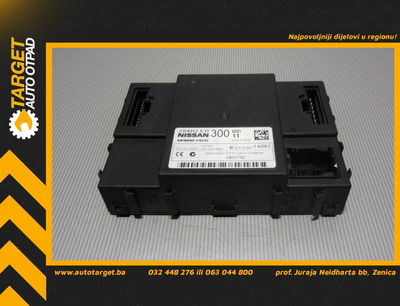 BCM ELEKTRONIKA NISSAN NAVARA PATHFINDER > 05-09 284B2E
