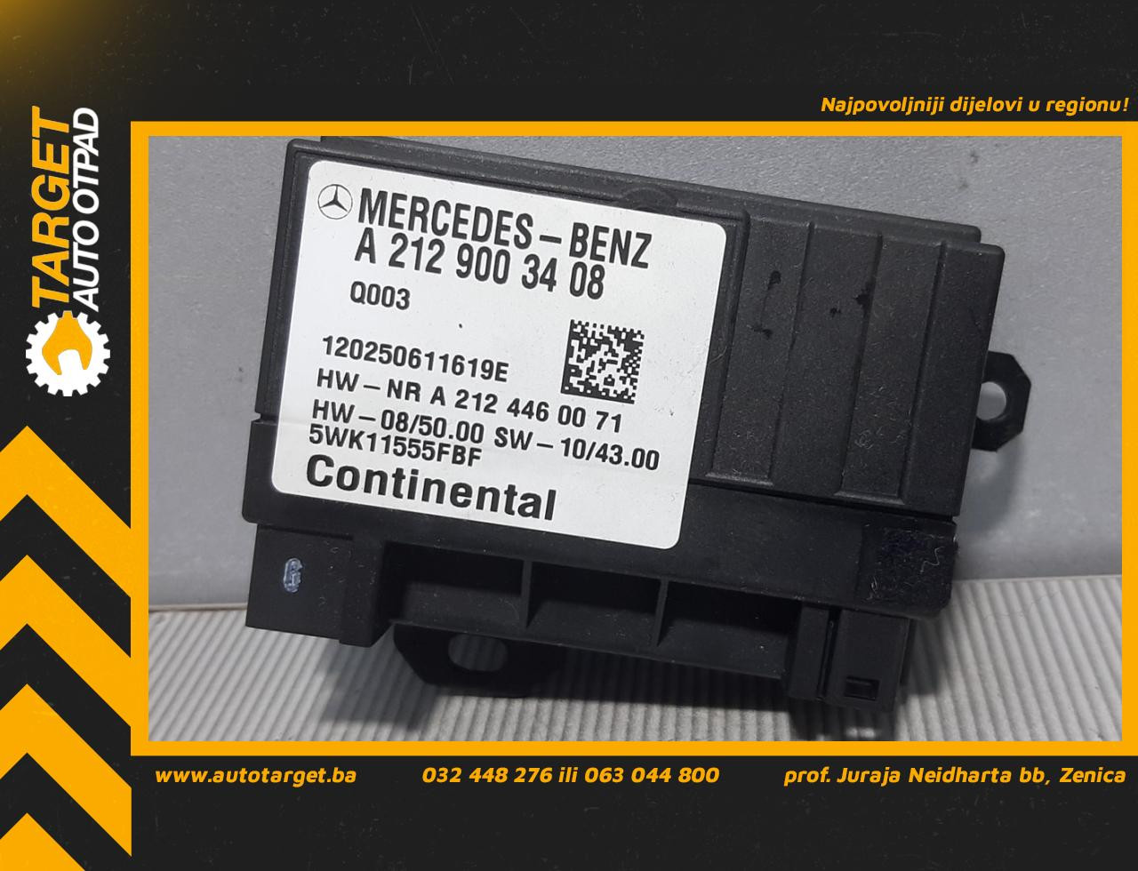 ELEKTRONIKA MODUL MERCEDES CLS (C218) > 11-14 A21290034