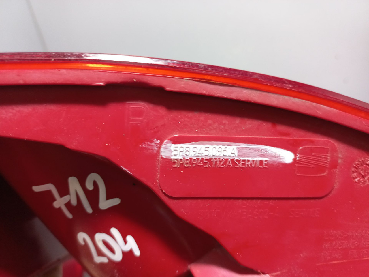 STOP SVJETLO SEAT ALTEA > 09-15 5P8945096A