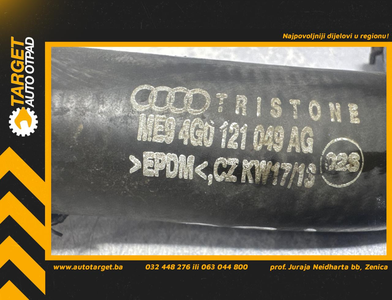 DIJELOVI CRIJEVO AUDI A6 4G > 11-14 2.0 4G0121049AG