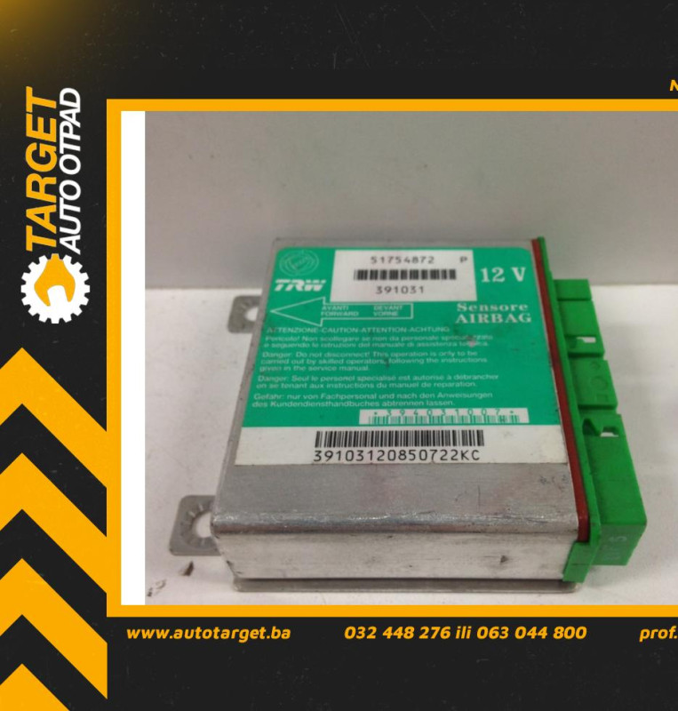 ELEKTRONIKA AIRBAGA FIAT GRANDE PUNTO > 05-09 51754872