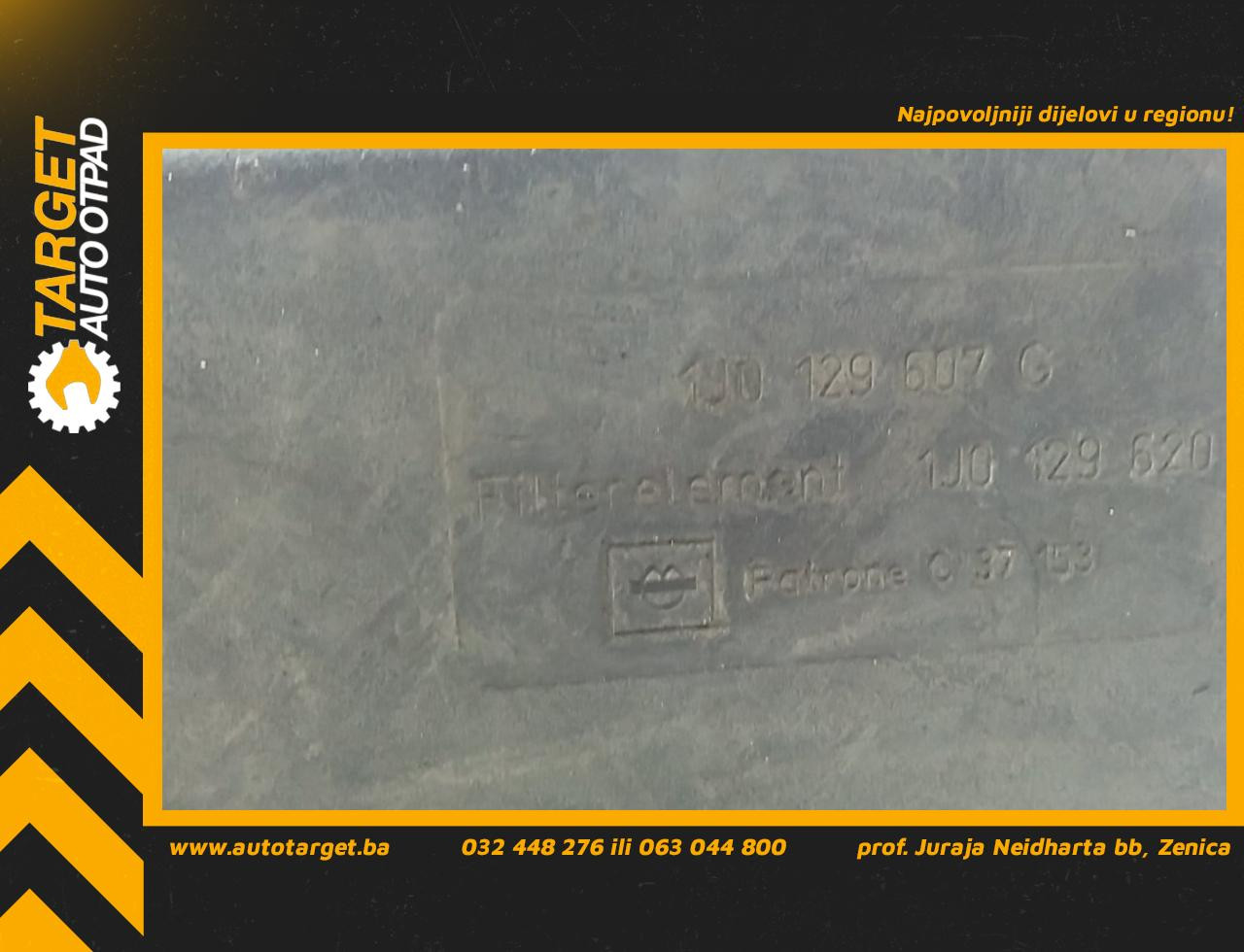 DIJELOVI KUCISTE FILTERA ZRAKA VW GOLF 4 > 97-03 1J0129607G