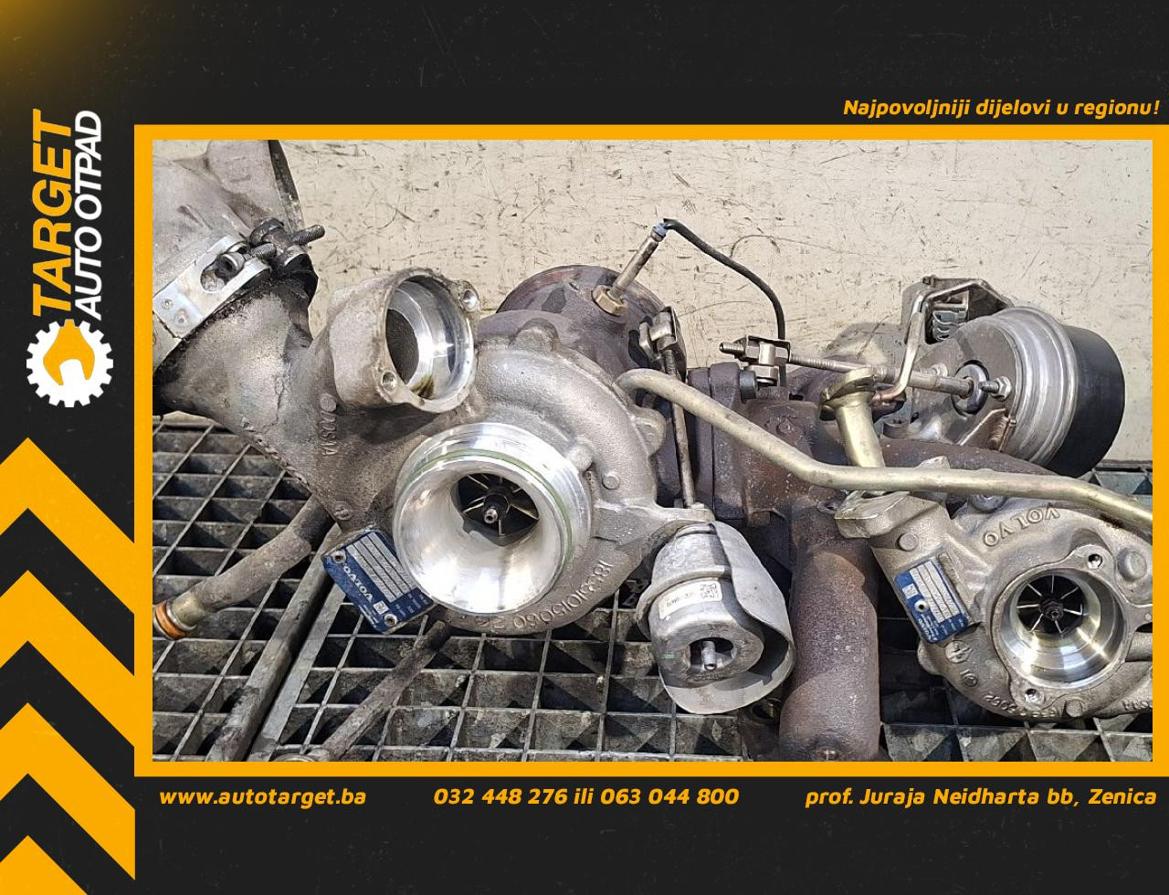 DIJELOVI TURBINA VOLVO XC60 > 13-17 2.0 31397999 31361654