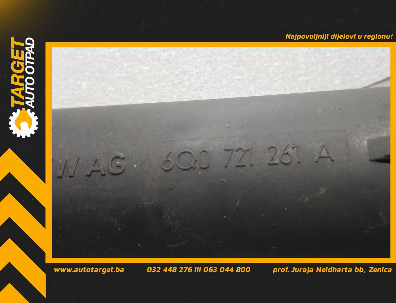DIJELOVI CILINDAR VW GOLF 6 > 08-12 6Q0721261A