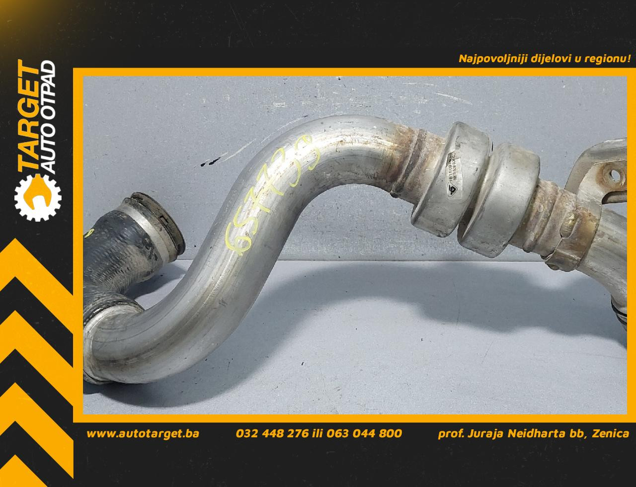 DIJELOVI CRIJEVO INTERKULERA DACIA LOGAN > 08-12 8200598006C
