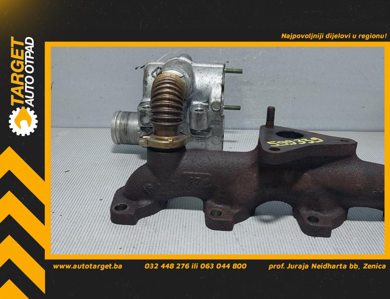 DIJELOVI IZDUVNA GRANA NISSAN KUBISTAR > 03-07 1.5 102022407