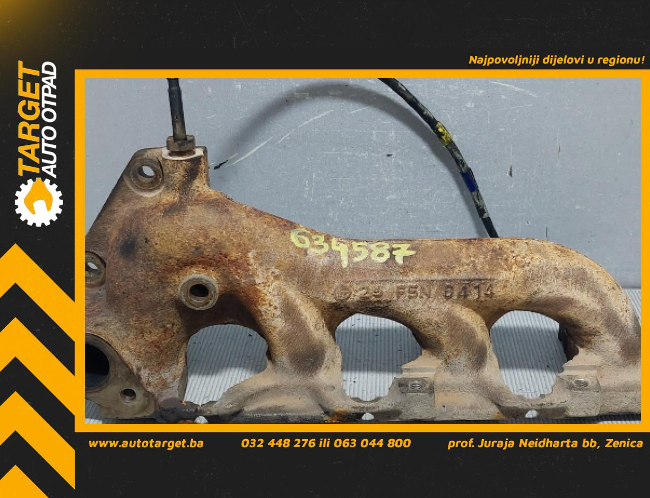 DIJELOVI IZDUVNA GRANA RENAULT LAGUNA > 05-07 1.9 8426549