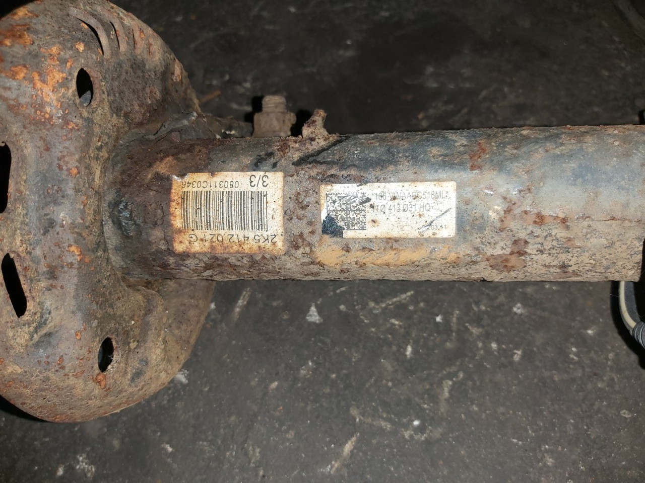 DIJELOVI AMORTIZER VW CADDY > 10-15 1T0413031HQ