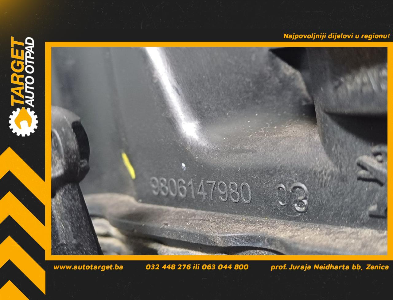 DIJELOVI DEKLO OPEL MOVANO > 14- 2.2 9806147980