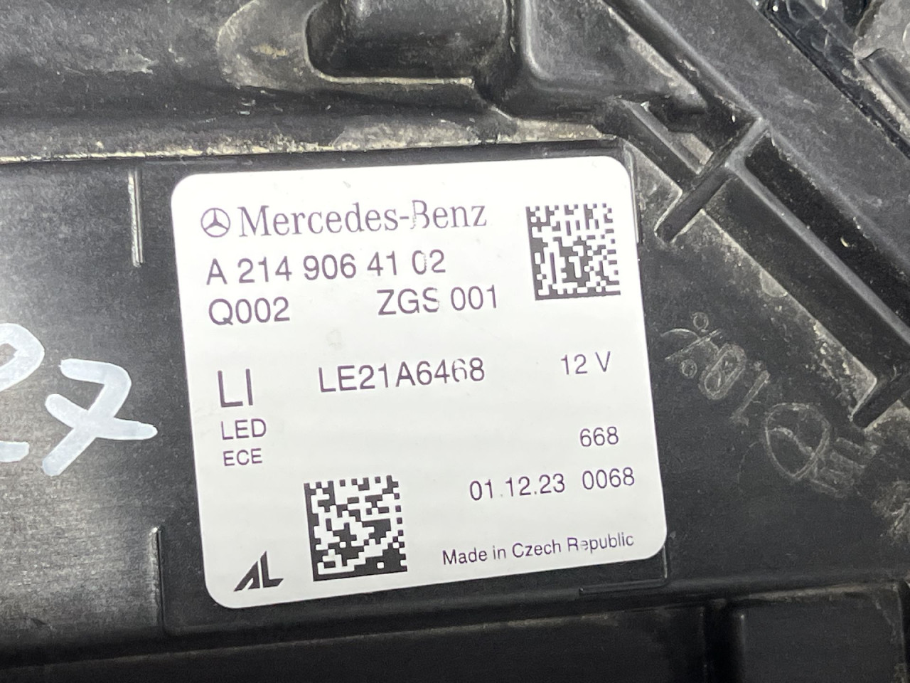 FAR OSTECEN MERCEDES E KLASA (W214/S214) > 23- A2149064