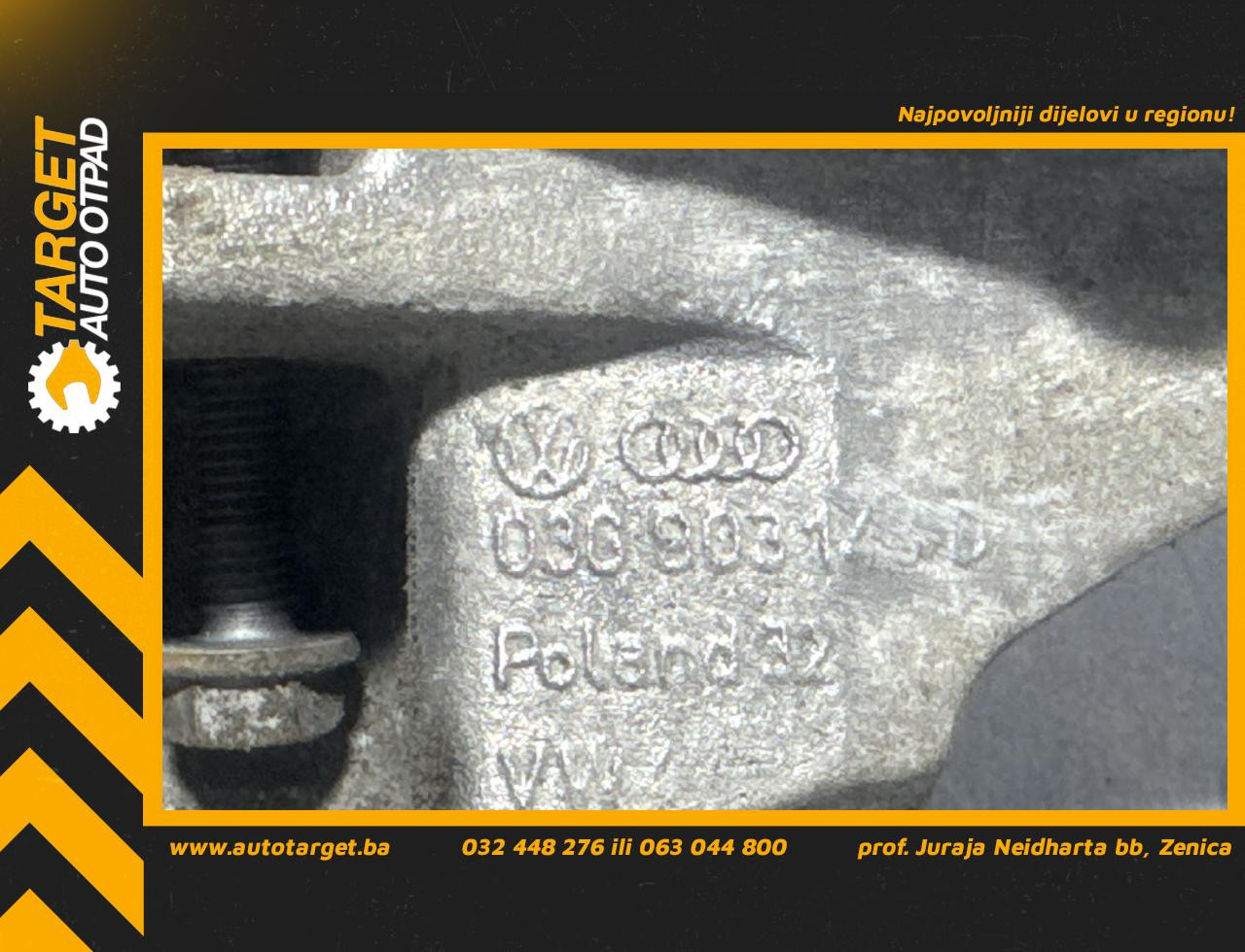 DIJELOVI NOSAC ALTERNATORA AUDI A4 (B8) > 07-11 2.0 03G803143D