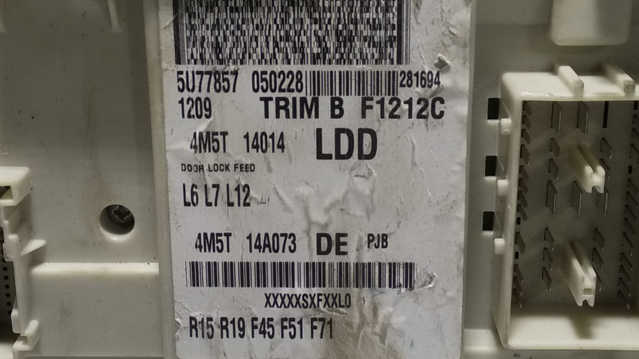 ELEKTRONIKA MODUL FORD FOCUS > 05-07 4M5T14A073