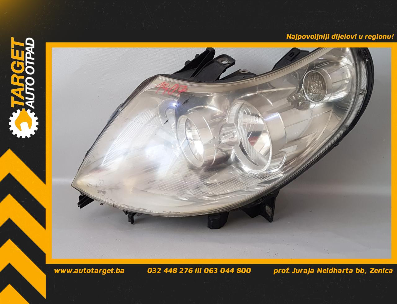 DIJELOVI FAR CITROEN JUMPER > 06-14 43190748SX