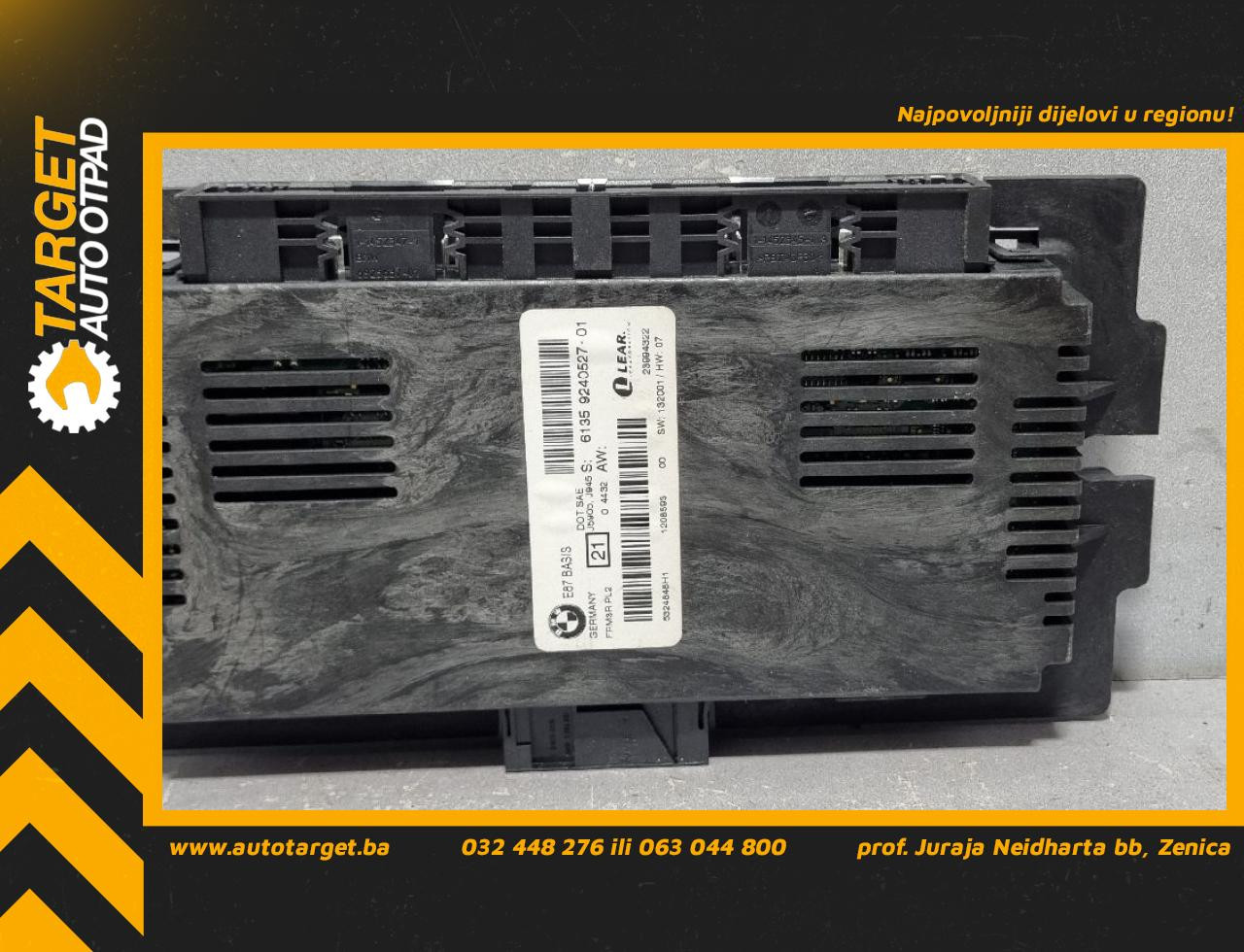 ELEKTRONIKA MODUL BMW X1 (E84) > 09-15 9240527