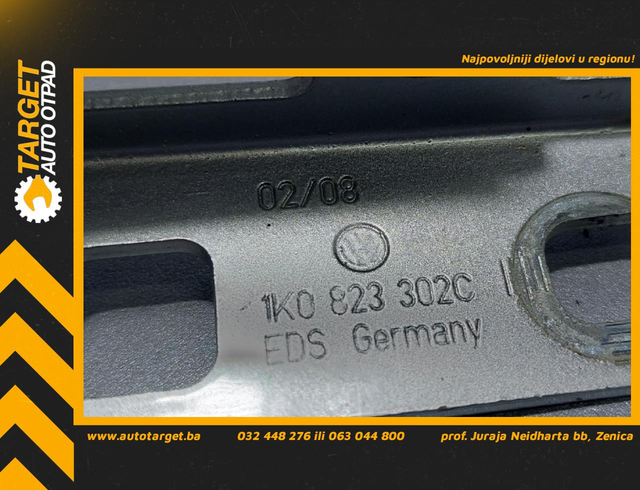 DIJELOVI SKARE OD HAUBE VW GOLF 5 > 03-08 1k0823302c