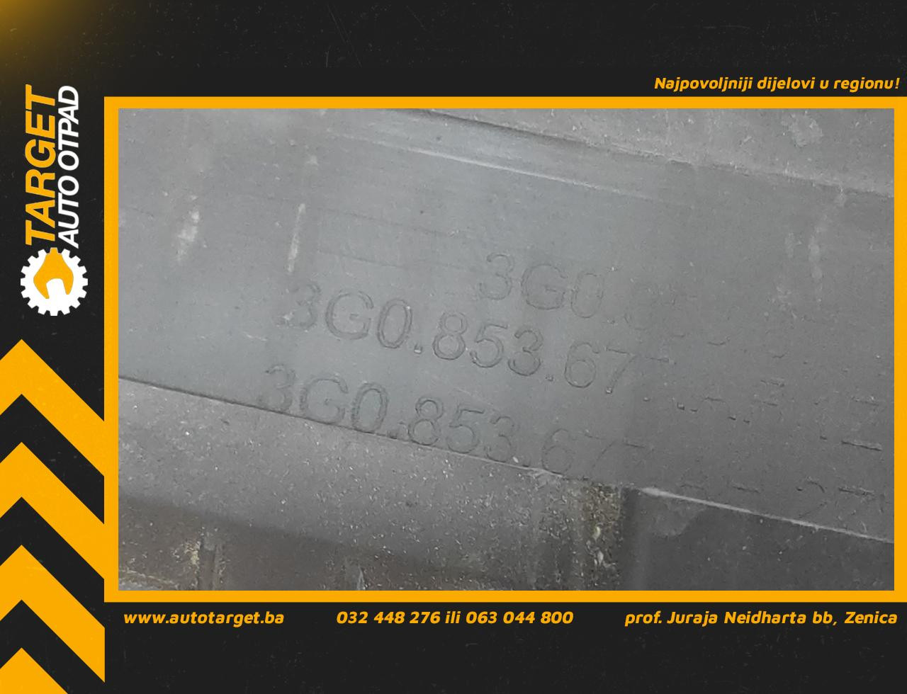 DIJELOVI RESETKA BRANIKA VW PASSAT B8 > 14-19 3G0853677AE
