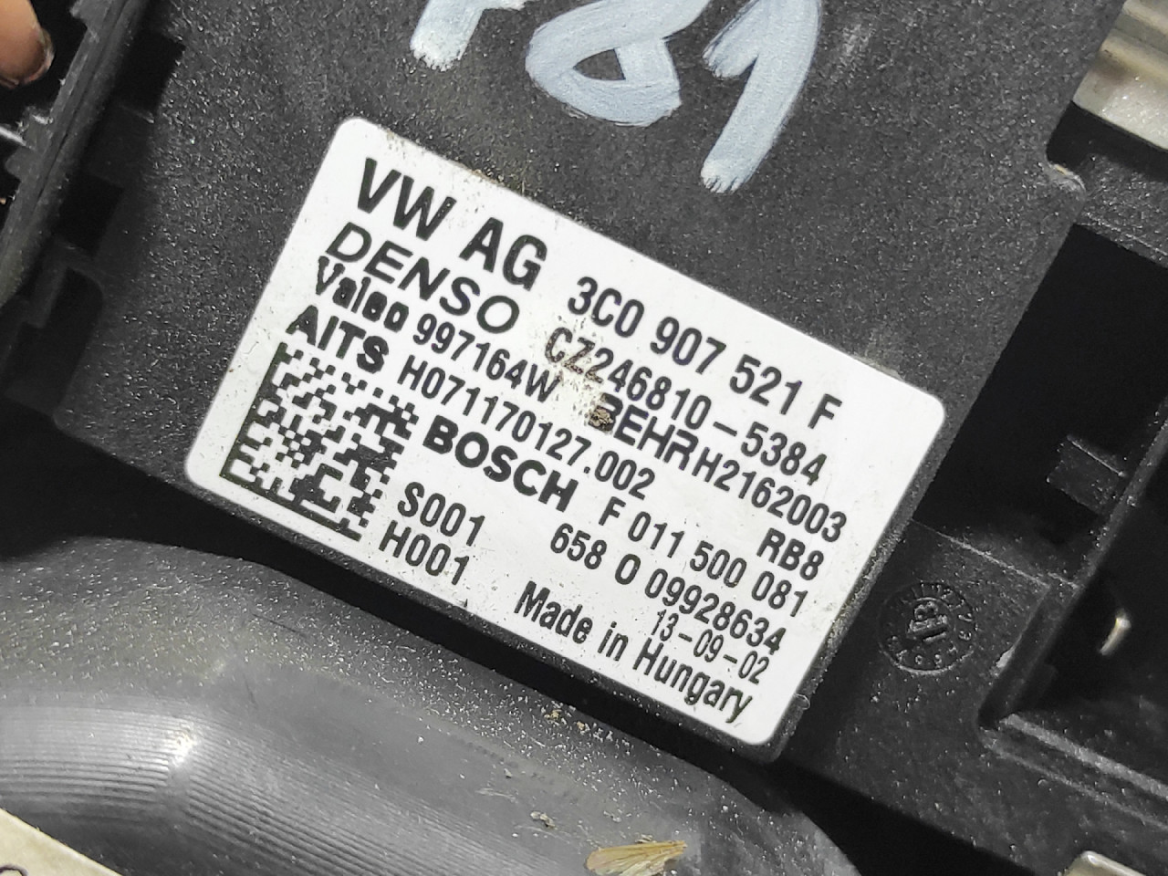 ELEKTRONIKA REOSTAT VW TIGUAN > 11-15 3C0907521F