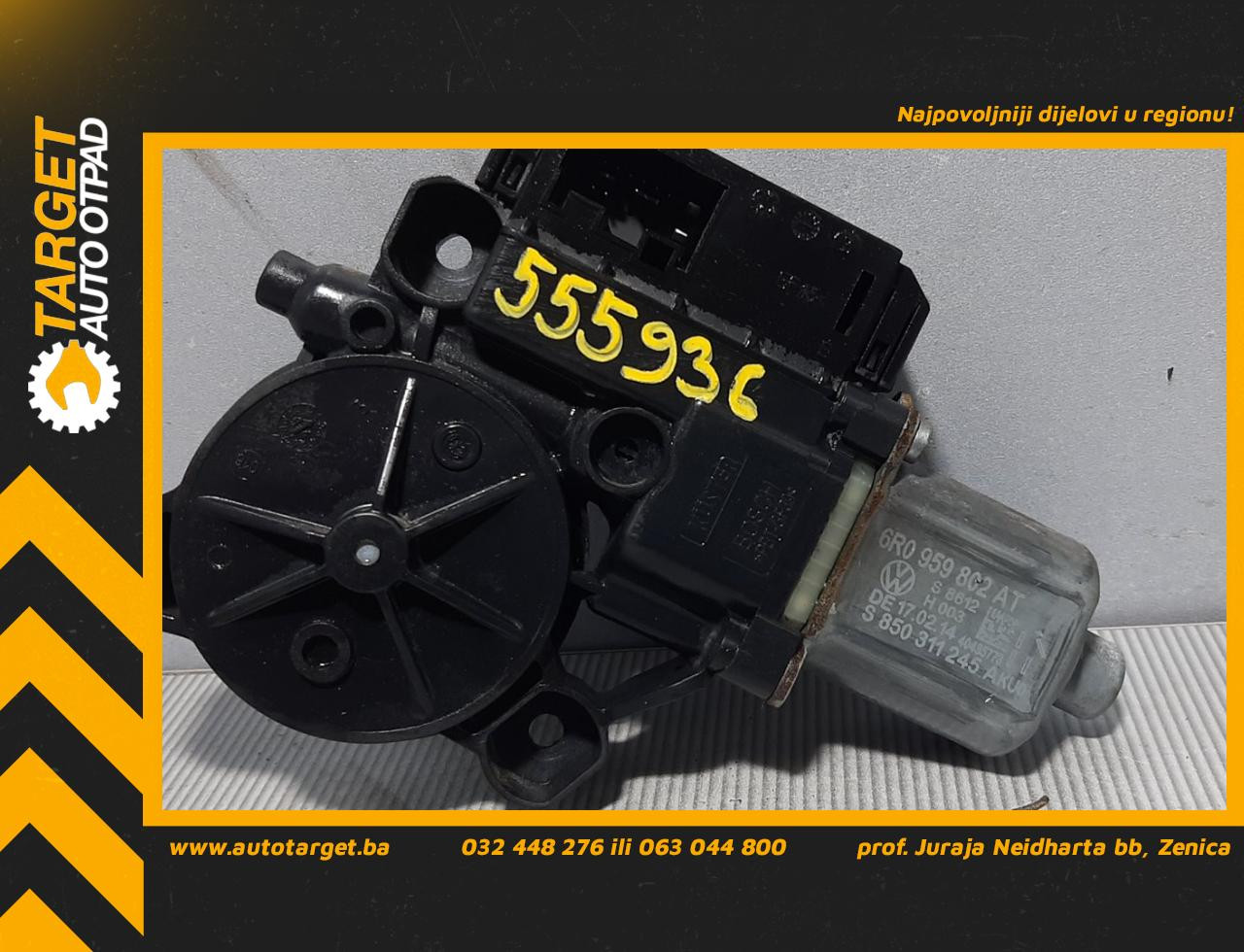 DIJELOVI MOTORIC PODIZACA STAKLA VW POLO > 09-14 6R0959802AT