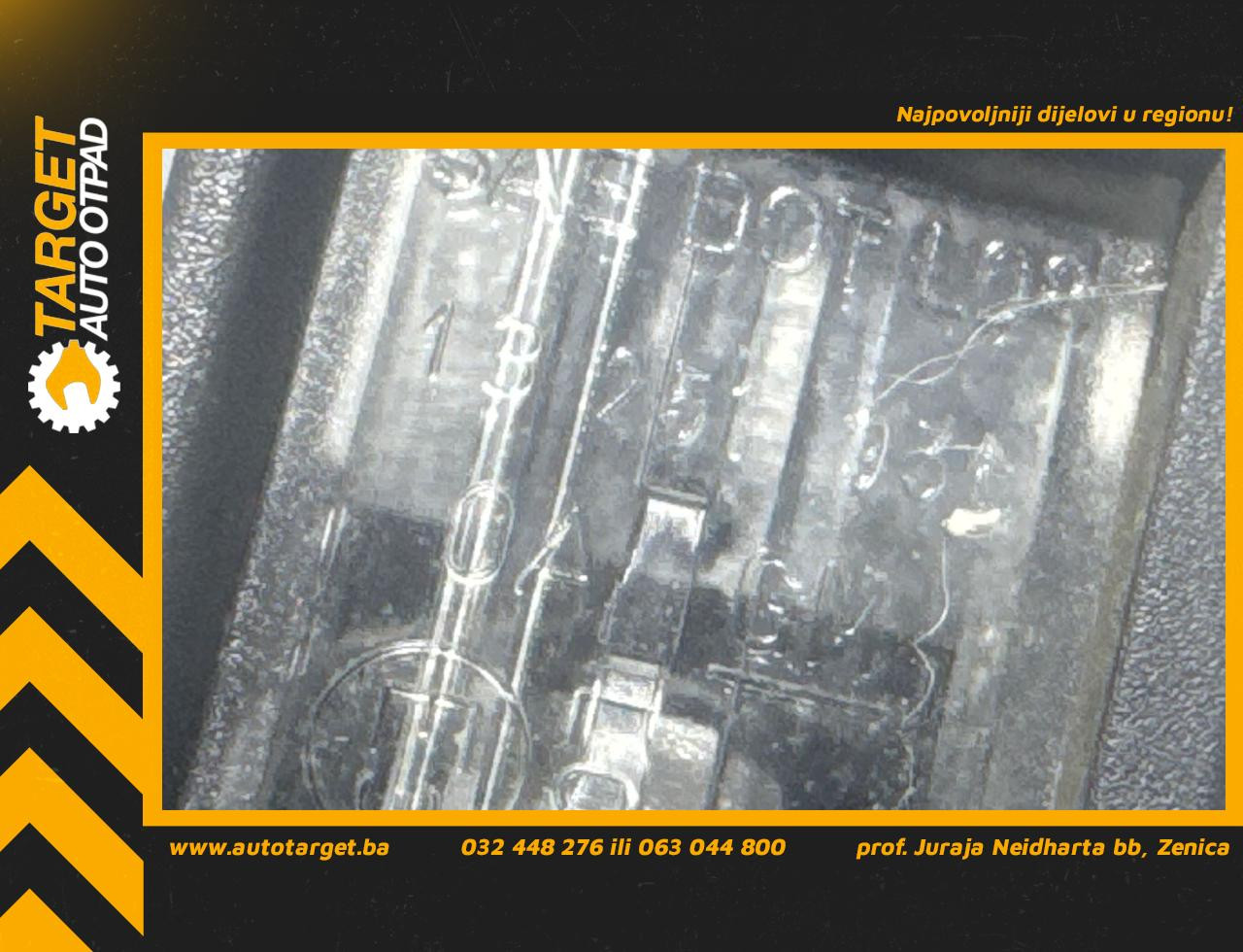 DIJELOVI RASVJETA TABLICA OPEL INSIGNIA > 09-13 2.0 13251931