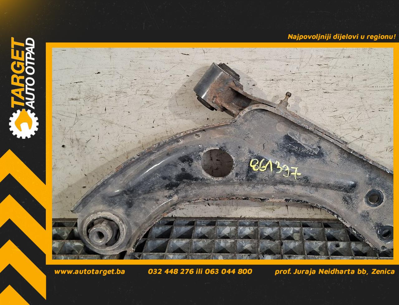 DIJELOVI LAFETA PEUGEOT 3008 > 16-20 1.5 98138522
