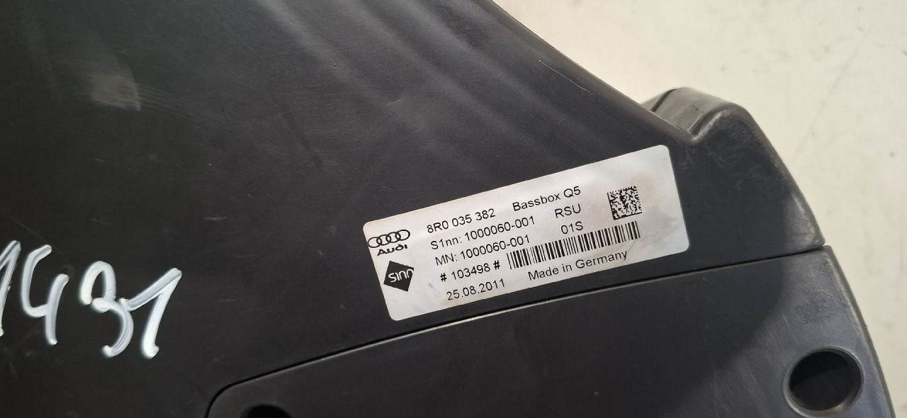 DIJELOVI POJACALO AUDI Q5 > 08-11 2.0 8R0035382