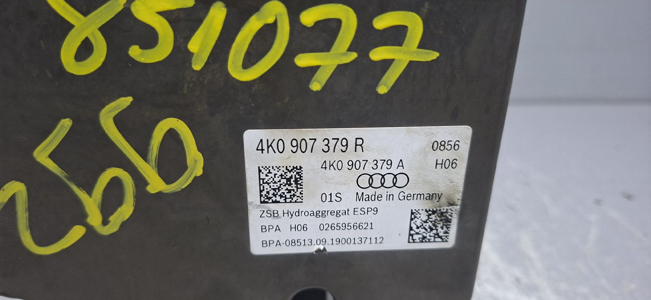 DIJELOVI ABS ELEKTRONIKA AUDI A6 4K > 18- 4K0907379R