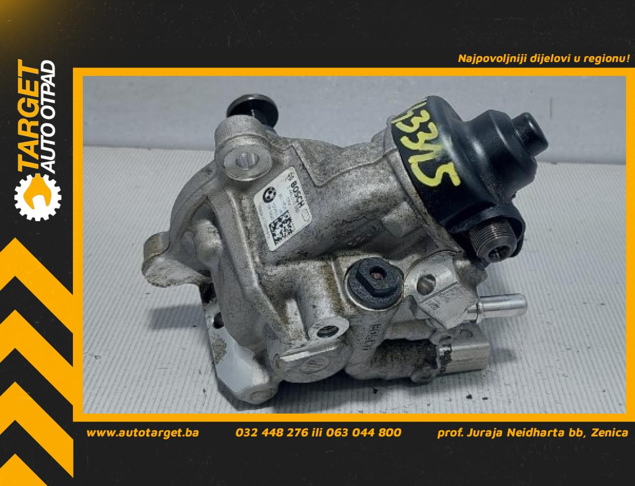PUMPA VISOKOG PRITISKA BMW SERIJA 5 (F10/F11) > 10-13 8511626 044