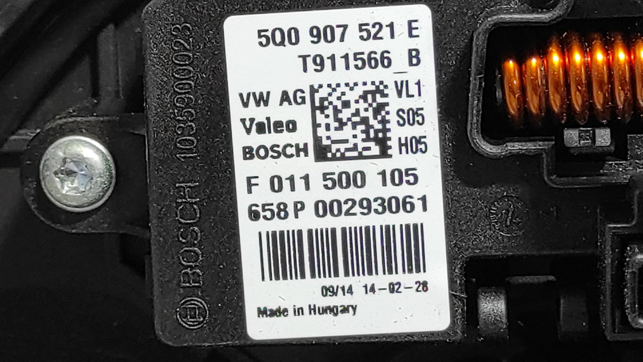 ELEKTRONIKA REOSTAT AUDI A3 (8V1/8VA) > 12-16 5Q0907521