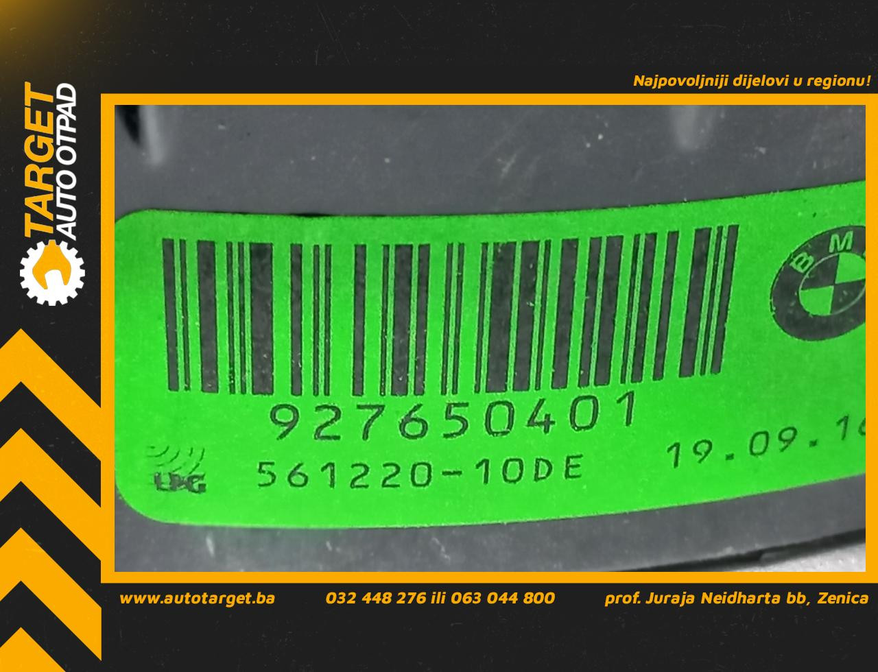 DIJELOVI ZVUCNIK BMW X5 (F15) M-TECH > 13-18 3.0 927650401
