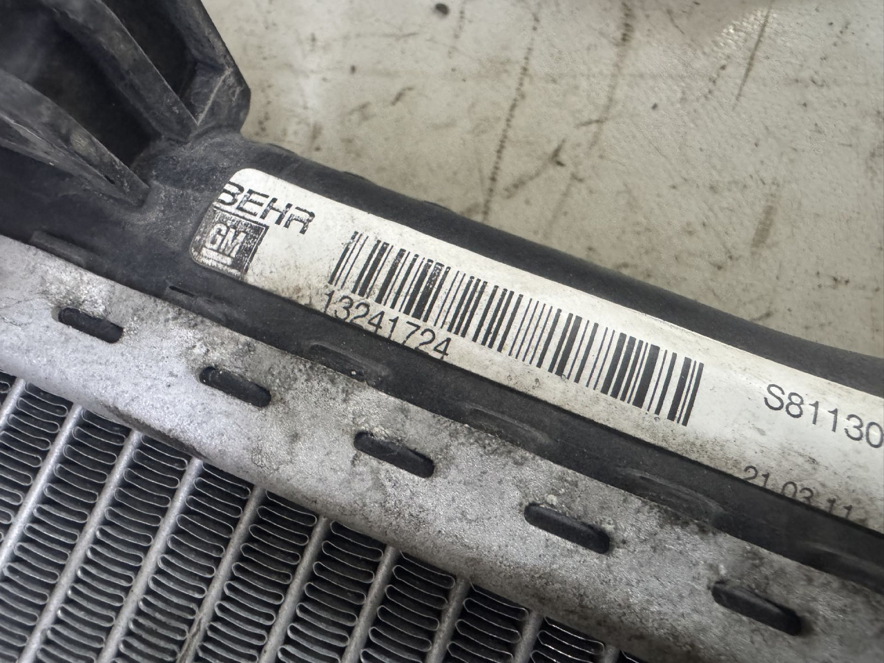 DIJELOVI HLADNJAK VODE OPEL INSIGNIA > 09-13 2.0 13241724