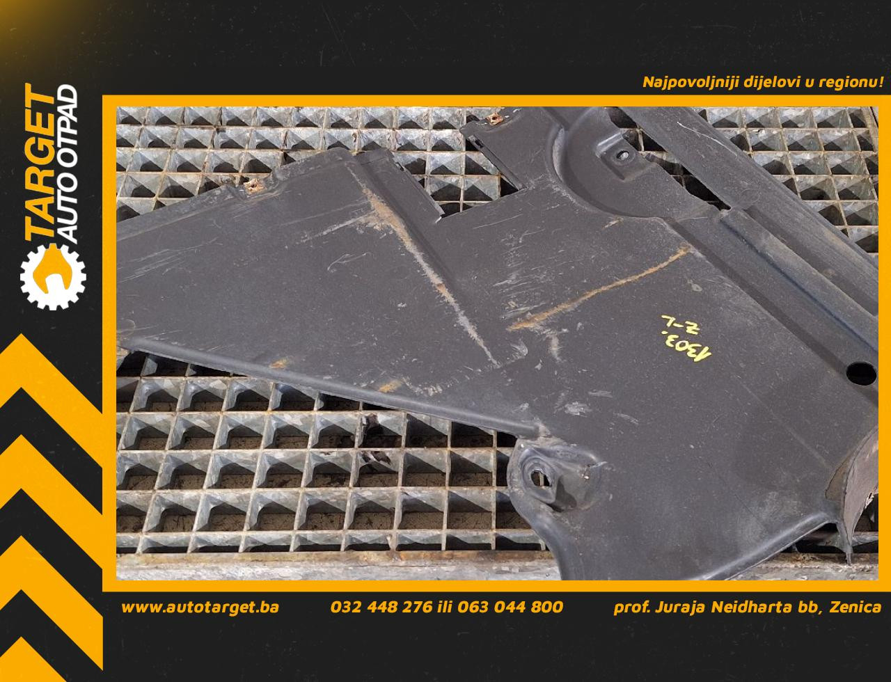 DIJELOVI PODNA ZASTITA AUDI Q5 (FY) > 17 - 20  2.0 80A825215B