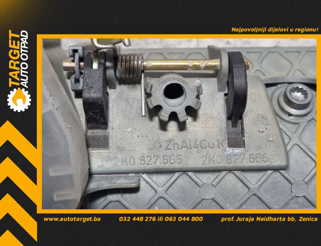 DIJELOVI RUCKA GEPEKA VW CADDY > 03-10 2K0827565