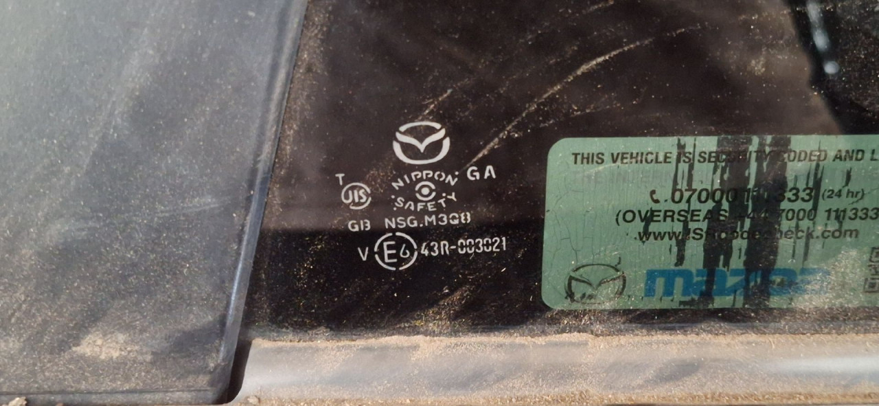 DIJELOVI STAKLO MAZDA 6 > 13-16