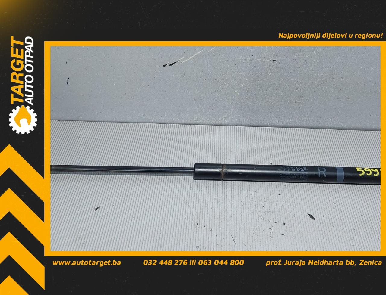 DIJELOVI AMORTIZER GEPEKA TOYOTA COROLLA > 02-04 689500W170
