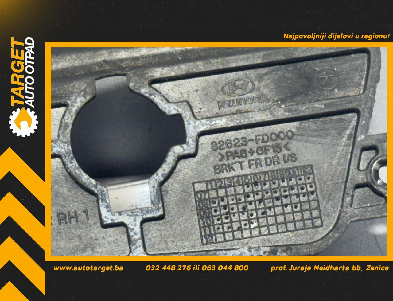 UNUTRASNJA RUCKA VRATA HYUNDAI I30 > 10-12 82623FD000