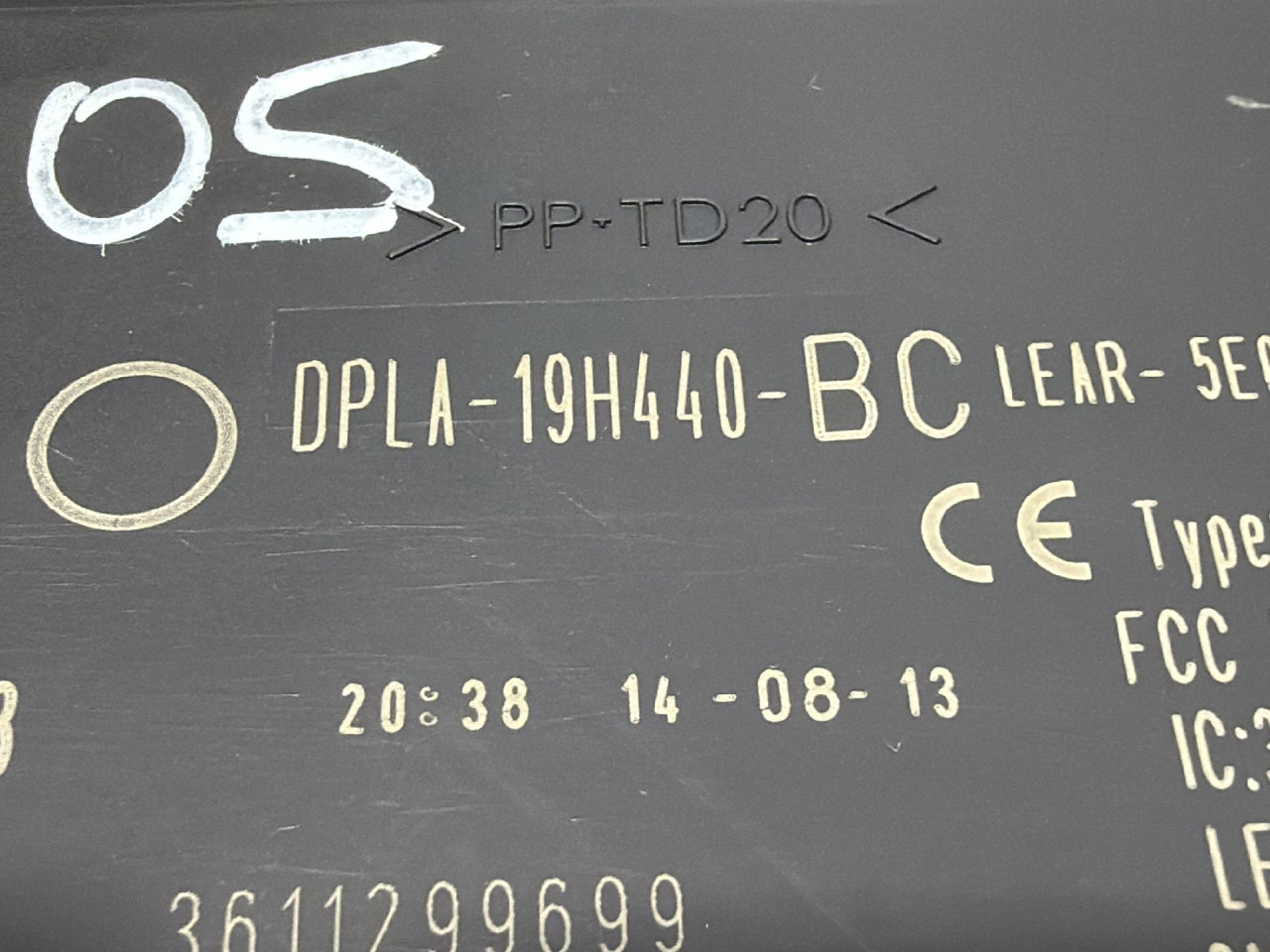 ELEKTRONIKA MODUL JAGUAR XF (X250) > 08-15 DPLA19H440BC