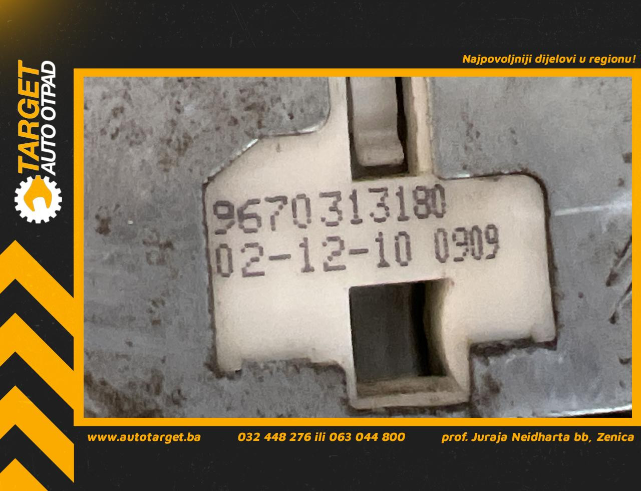 ELEKTRO PODIZAC STAKLA CITROEN C5 > 08-10 9670313180