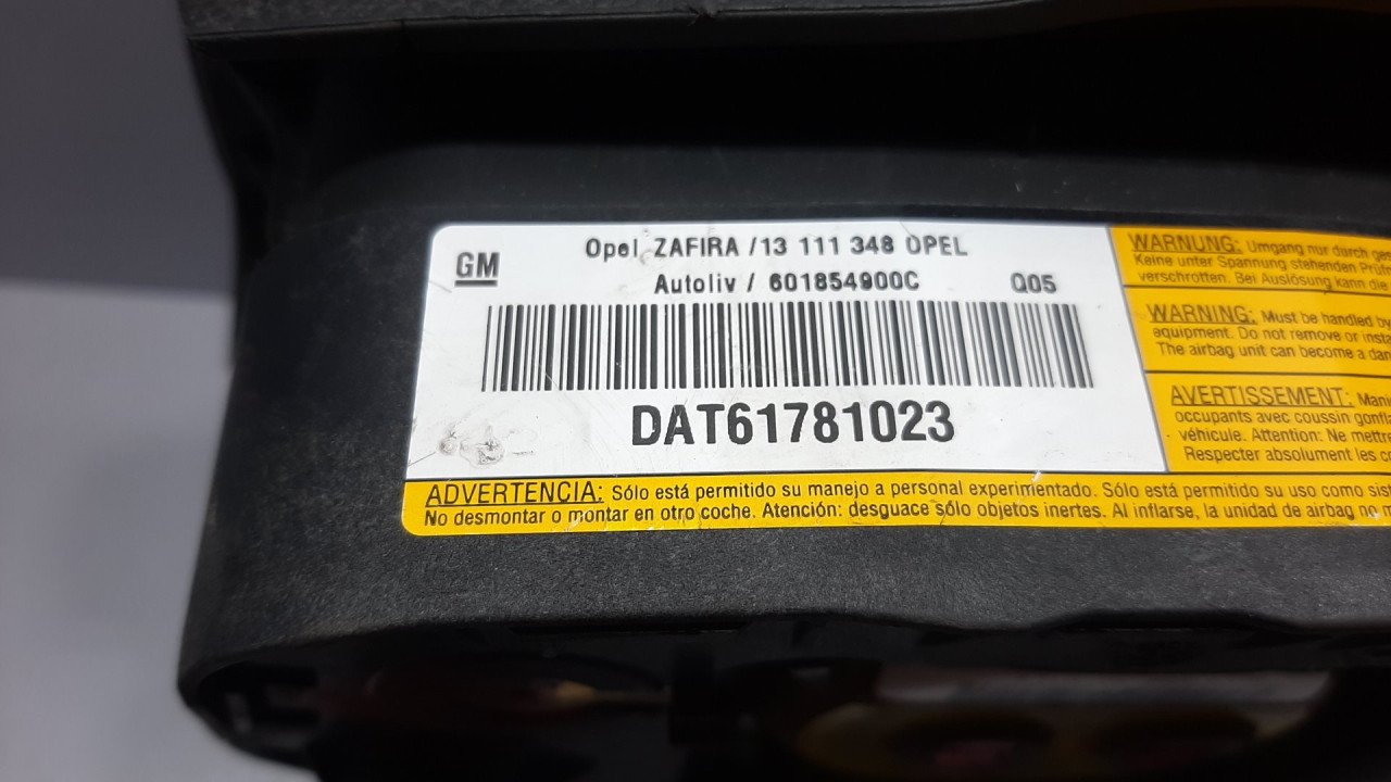 AIRBAG VOLANA OPEL ASTRA H > 04-06 601854900C