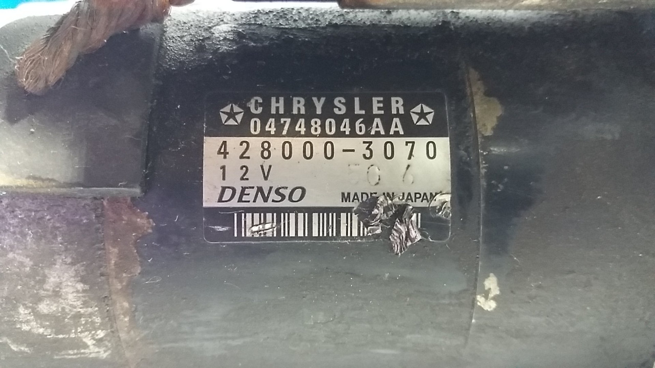ALNASER CHRYSLER/DODGE GRAND VOYAGER > 08-11 04748046AA