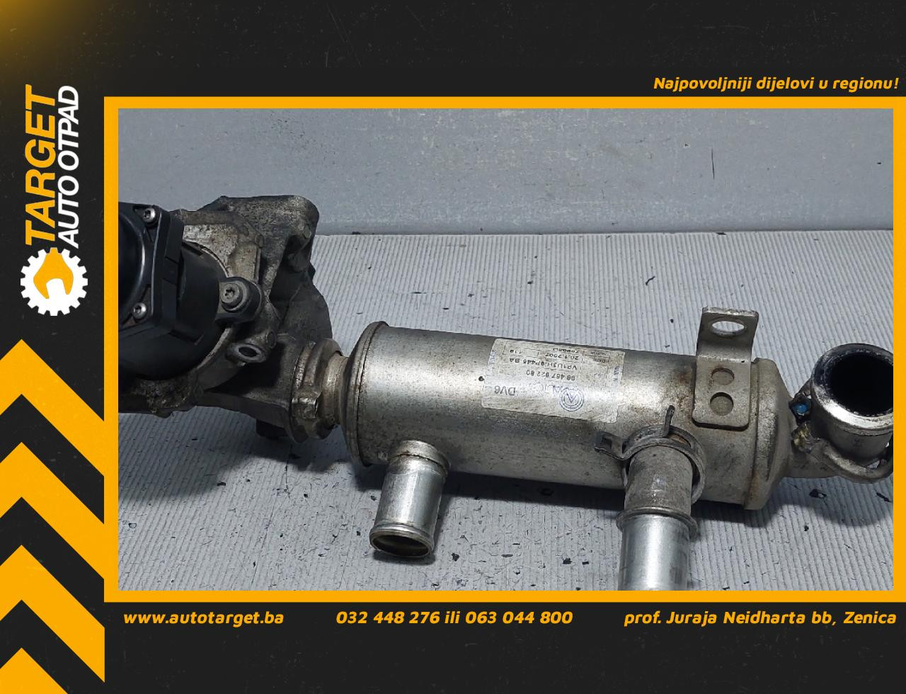 HLADNJAK EGR VENTILA FORD FOCUS > 05-07 9646762280