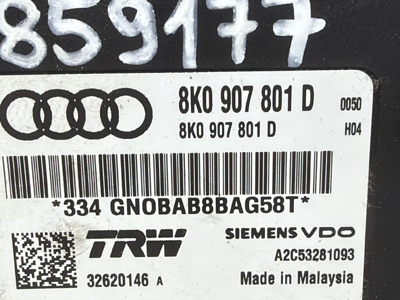 DIJELOVI ELEKTRONIKA MODUL AUDI A4 (B8) > 07-11 8K0907801D