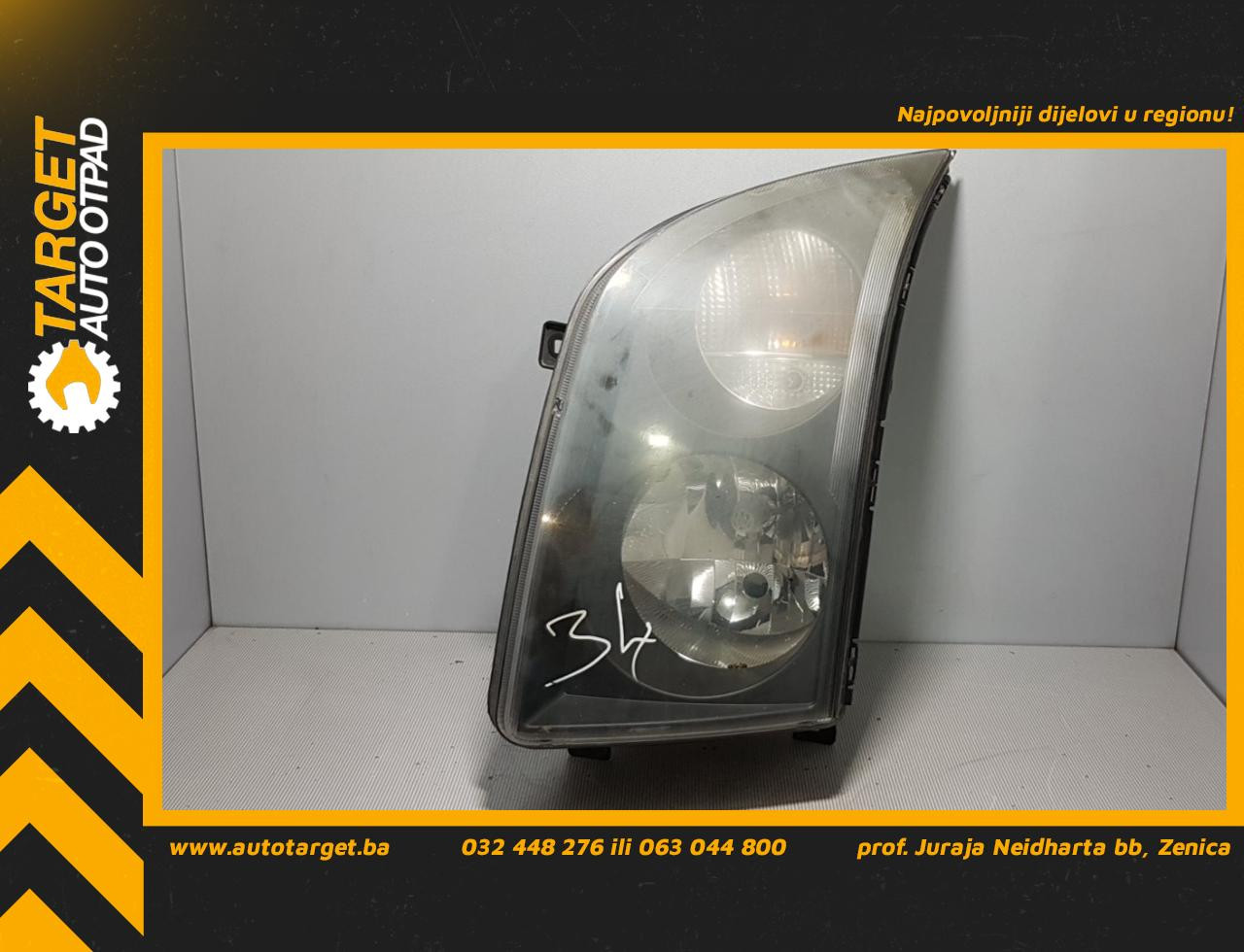 DIJELOVI FAR VW CRAFTER > 05-11 2.5 2E1941015