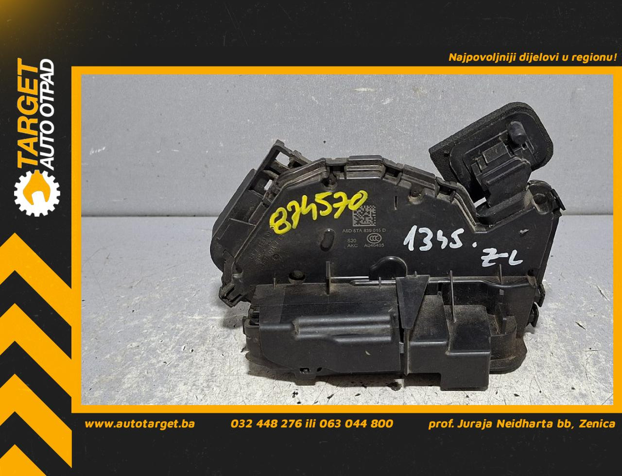 DIJELOVI BRAVA VRATA VW GOLF 7 FACELIFT > 16-20 1.6 5TA839015D