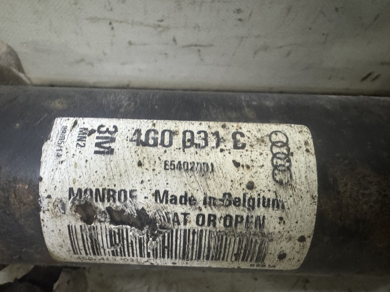 DIJELOVI AMORTIZER AUDI A6 4G > 14-18 4G0031C