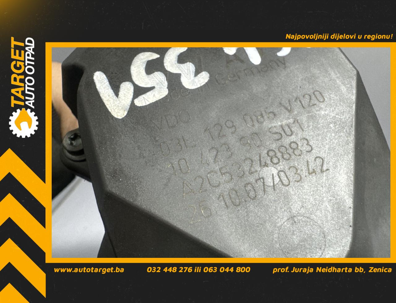 MOTORIC KLAPNE USISNE GRANE AUDI A4 (B8) > 07-11 03L129086