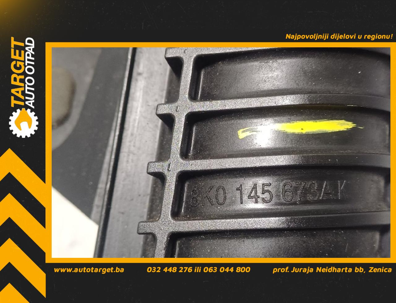 CRIJEVO INTERKULERA AUDI A5 (8T) SPORTBACK > 07-11 8K0145673AK