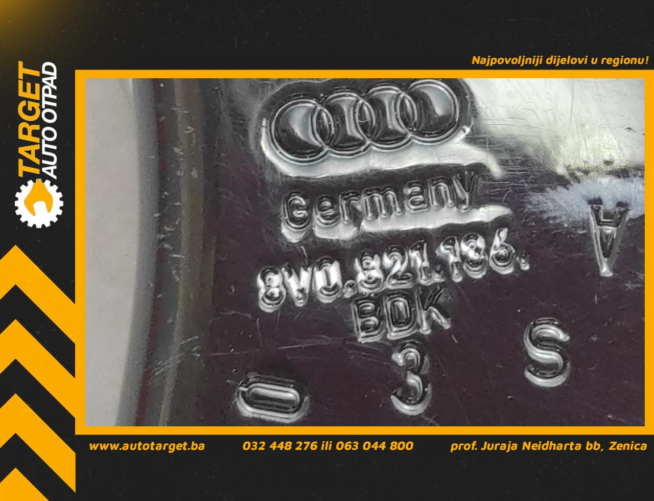 NOSAC BLATOBRANA AUDI A3 (8V1/8VA) > 12-16 8V0821136A